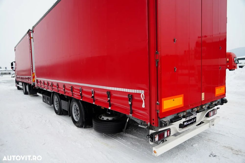 Volvo FH 460 / COMBINAT TANDEM / 120 M3 / TRANSPORT / I-PARK COOL / DIRECȚIE AXĂ RIDICATĂ / WIELTON 2021 - 10