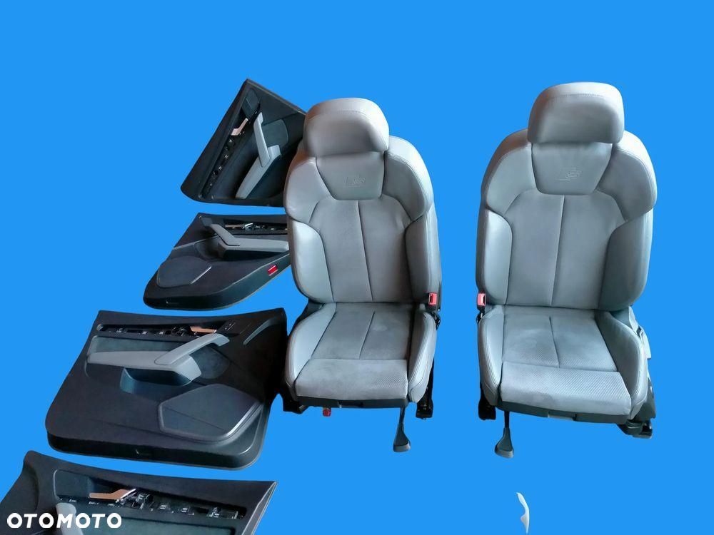 AUDI Q5 80A FY S-LINE FOTEL FOTELE KANAPA BOCZKI TAPICERKA ISOFIX - 8