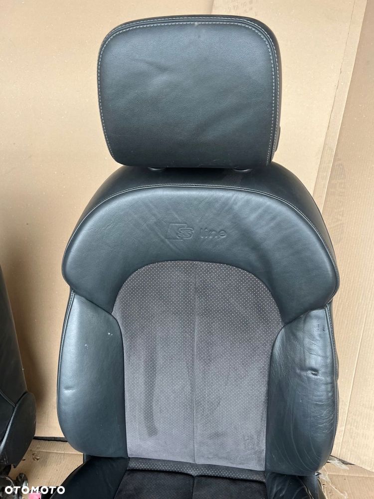 audi a6 c7 fotele kanapa skóra alcantara grzane s-line sline - 10