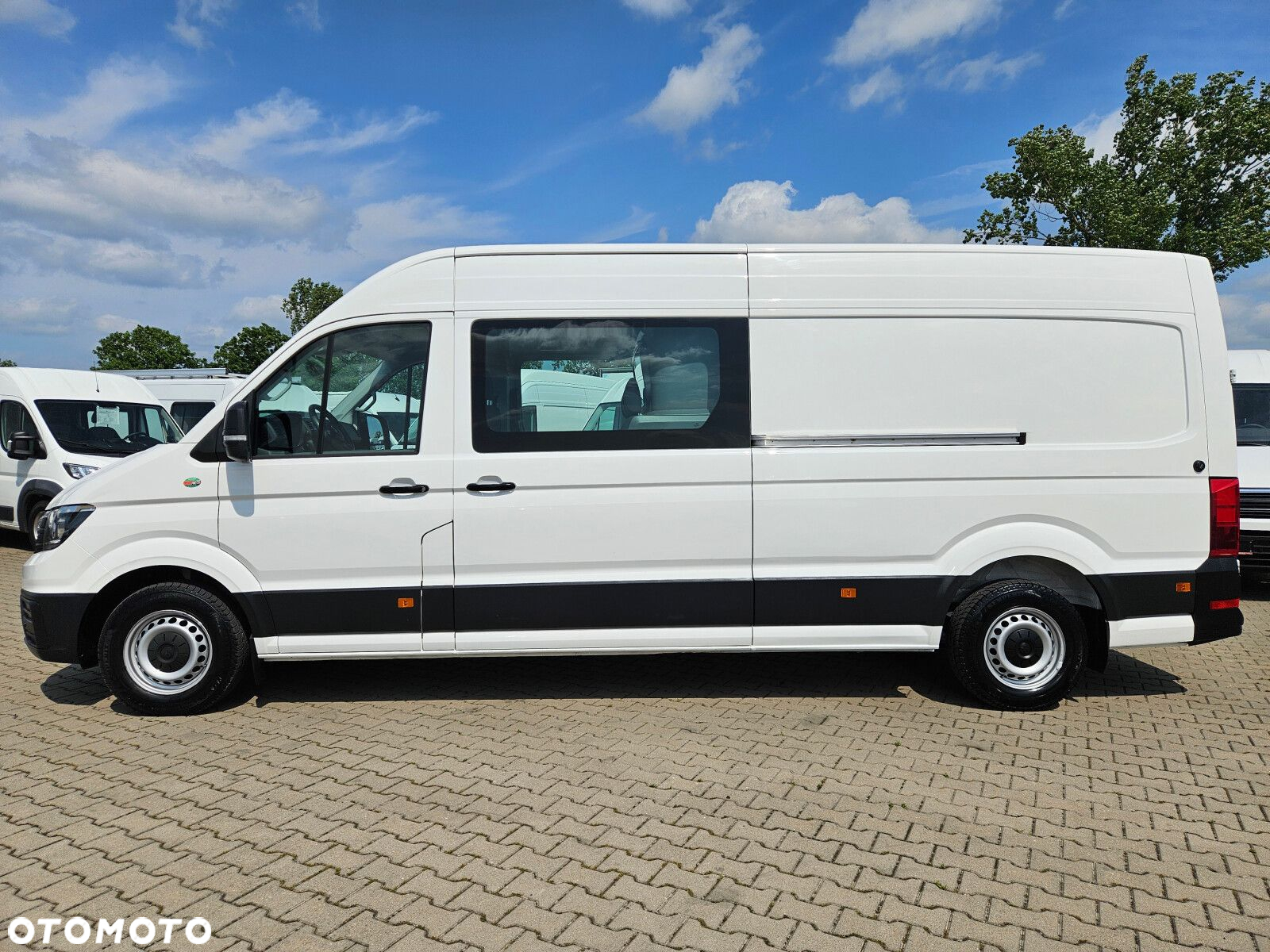 Volkswagen Crafter L3H2 *99999zł NETTO* Brygadówka 6 osób 2.0TDi/140KM - 9