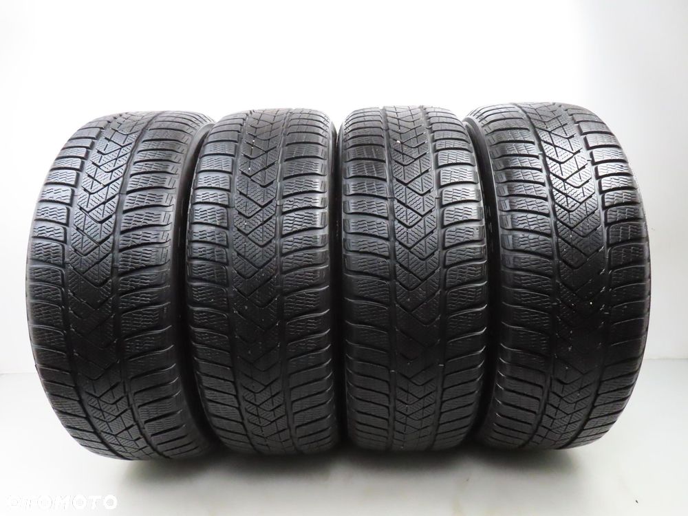 4x 225/55R17 OPONY ZIMOWE UŻYWANE Pirelli Winter SottoZero 3 97H *-BMW MO - 1