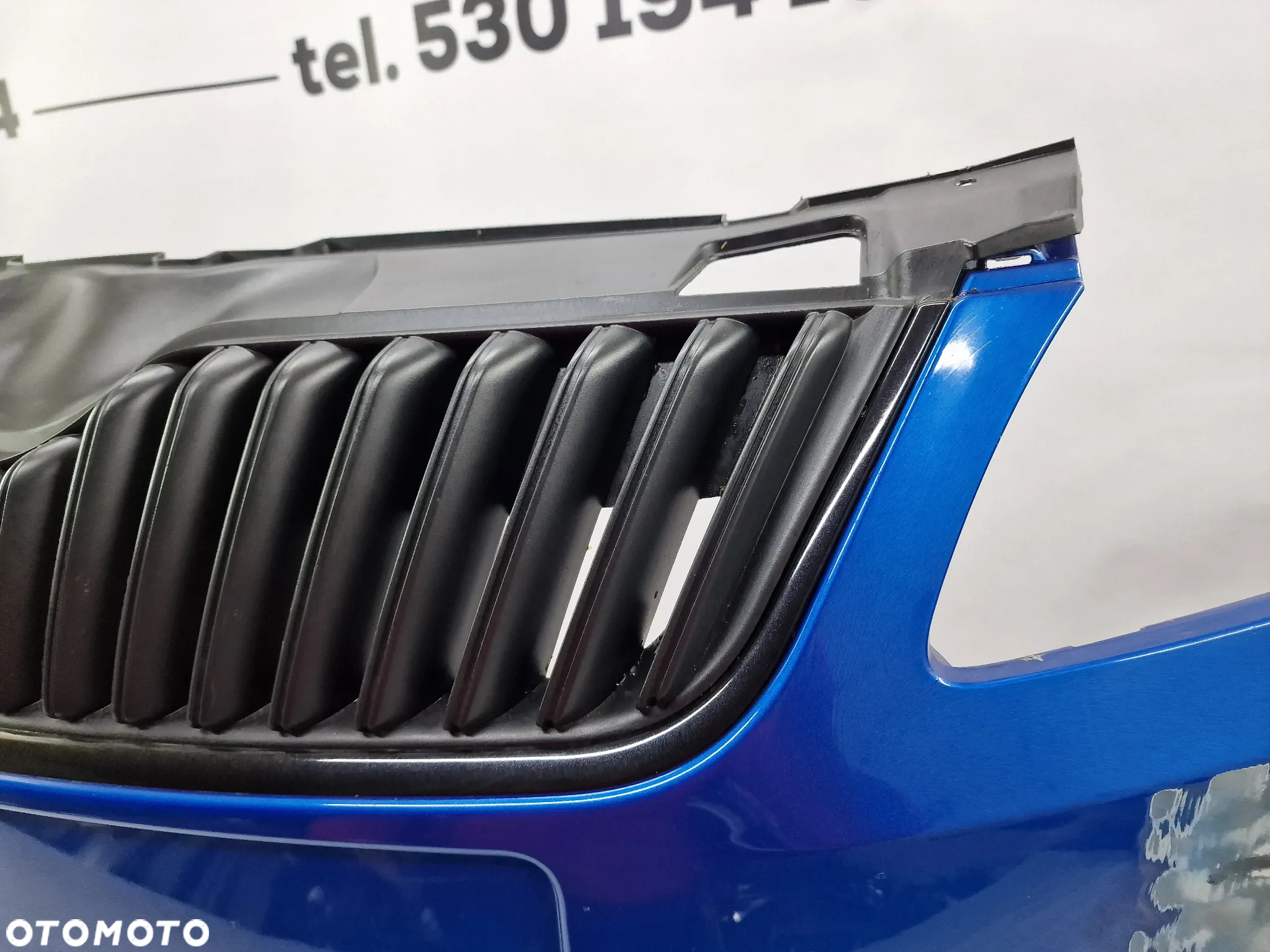 SKODA FABIA II LIFT MONTE CARLO MONTECARLO 09- ZDERZAK PRZEDNI PRZÓD + GRILL + KRATKA ŚRODKOWA + DOKŁADKA / SPOJLER NZ1352 - 12