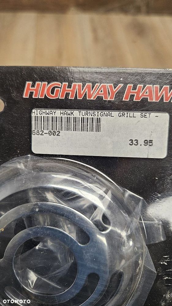 Chromowane osłony grille kierunkowskazów Highway Hawk 682-002 Yamaha - 3