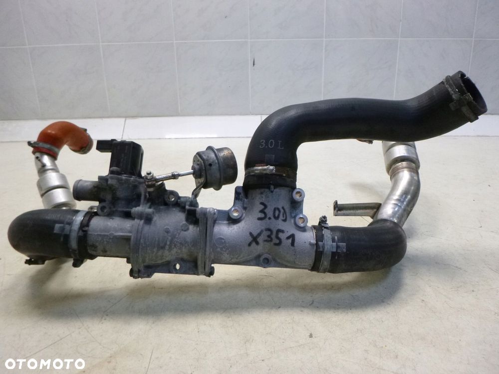 JAGUAR XF X250 XJ X351 ZAWÓR turbosprężarek EGR 3.0D turbo upustowy - 2