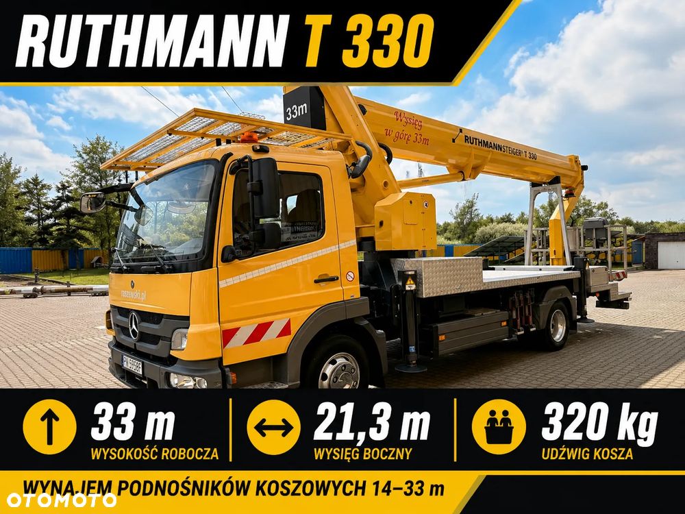 Ruthmann T330 (33m w bok 21,2m)Mercedes Atego - 1
