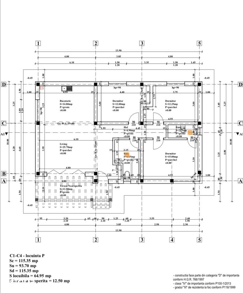 PLACA! CANALIZARE! 2 BAI! Incalz in pard! Casa 4 camere, Rediu - Imagine principală: 5/5