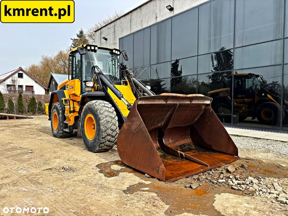 JCB 427 ŁADOWARKA KOŁOWA 2017R. | CAT 924 LIEBHERR 524 KOMATSU WA 150 JCB 411 416 - 7