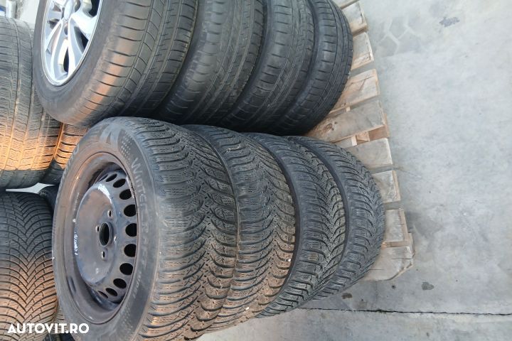 Jante tabla cu anvelope 14 - set 124R-000593 51/2JX14 175/65 R14 124R - 9