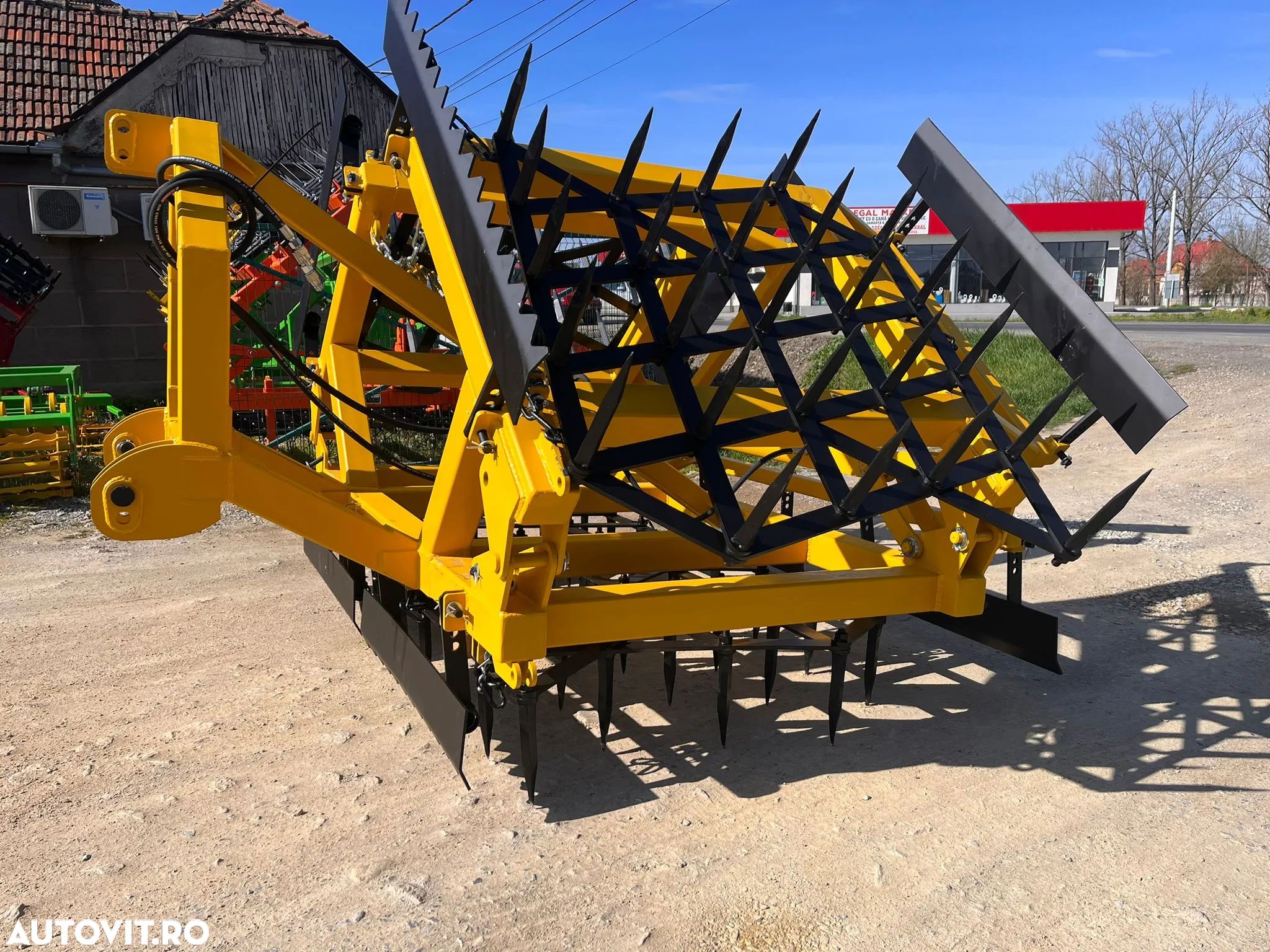 Terraking YellowMASTER Grapa cu colti DUBLU nivelator - 1