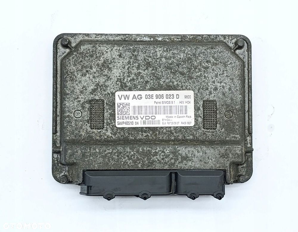 KOMPUTER SILNIKA STEROWNIK SEAT IBIZA III 1.2 12V 03E906023D - 1