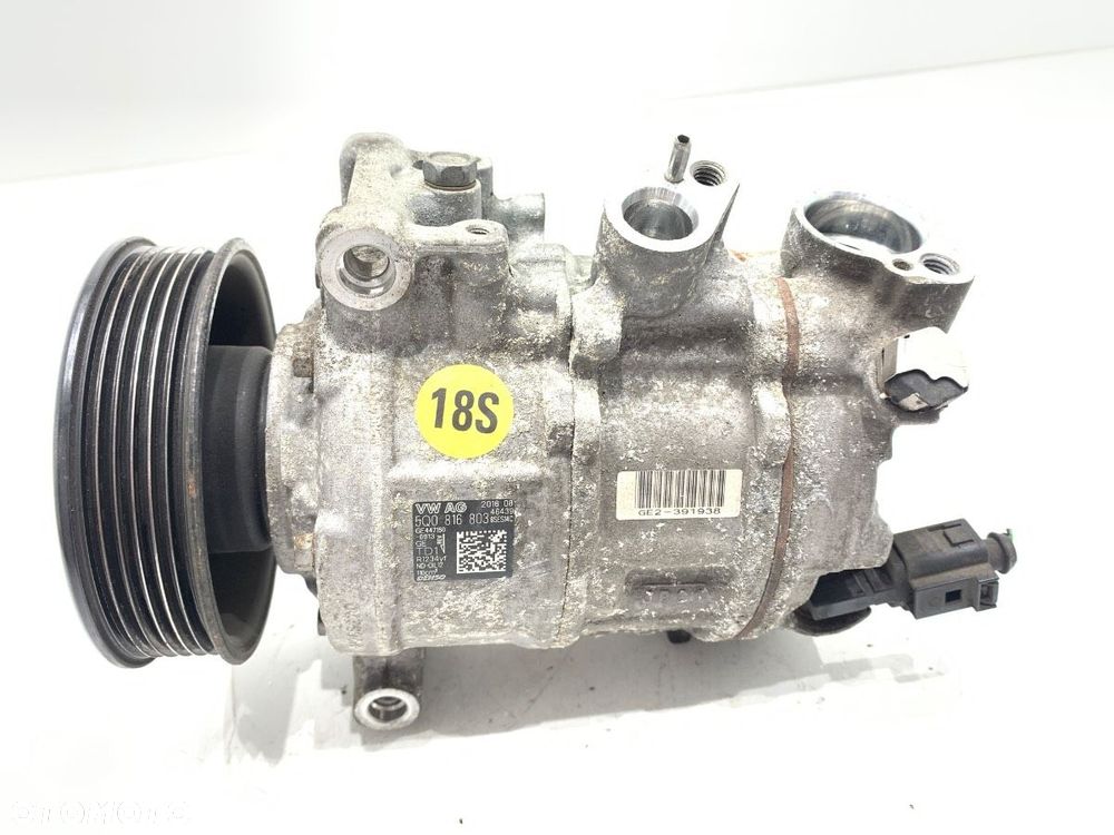 SPRĘŻARKA KLIMATYZACJI  VW GOLF VII (5G1, BQ1, BE1, BE2) 2012 - 2022 1.6 TDI 81 kW [110 KM] olej - 1