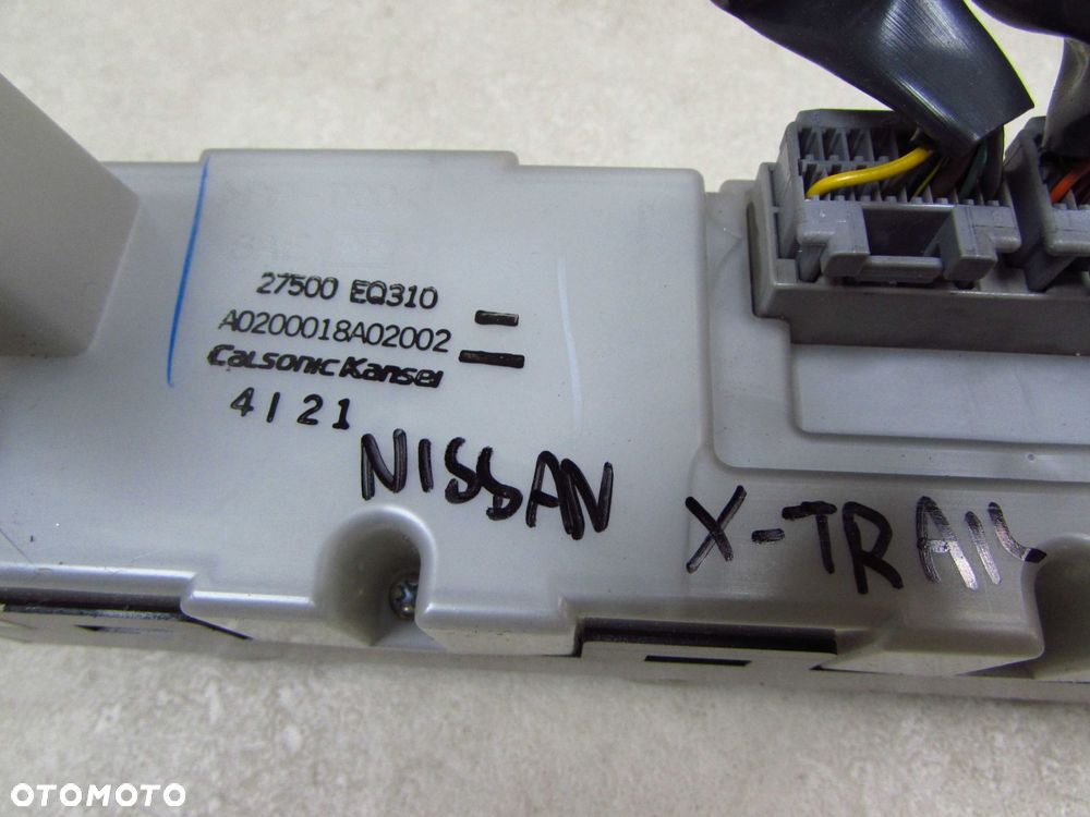 NISSAN X-TRAIL T30 01-07 PANEL STEROWANIA NAWIEWU KLIMATYZACJI 27500 EQ310 - 4