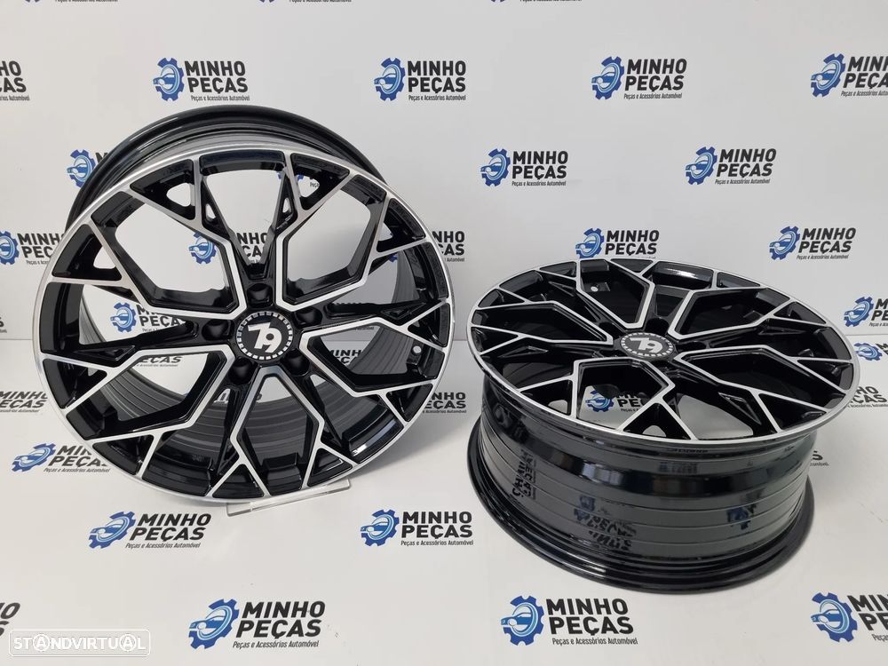 Jantes Seventy9 (SCF-H) em 18 (5x120) Preto Polido - 4