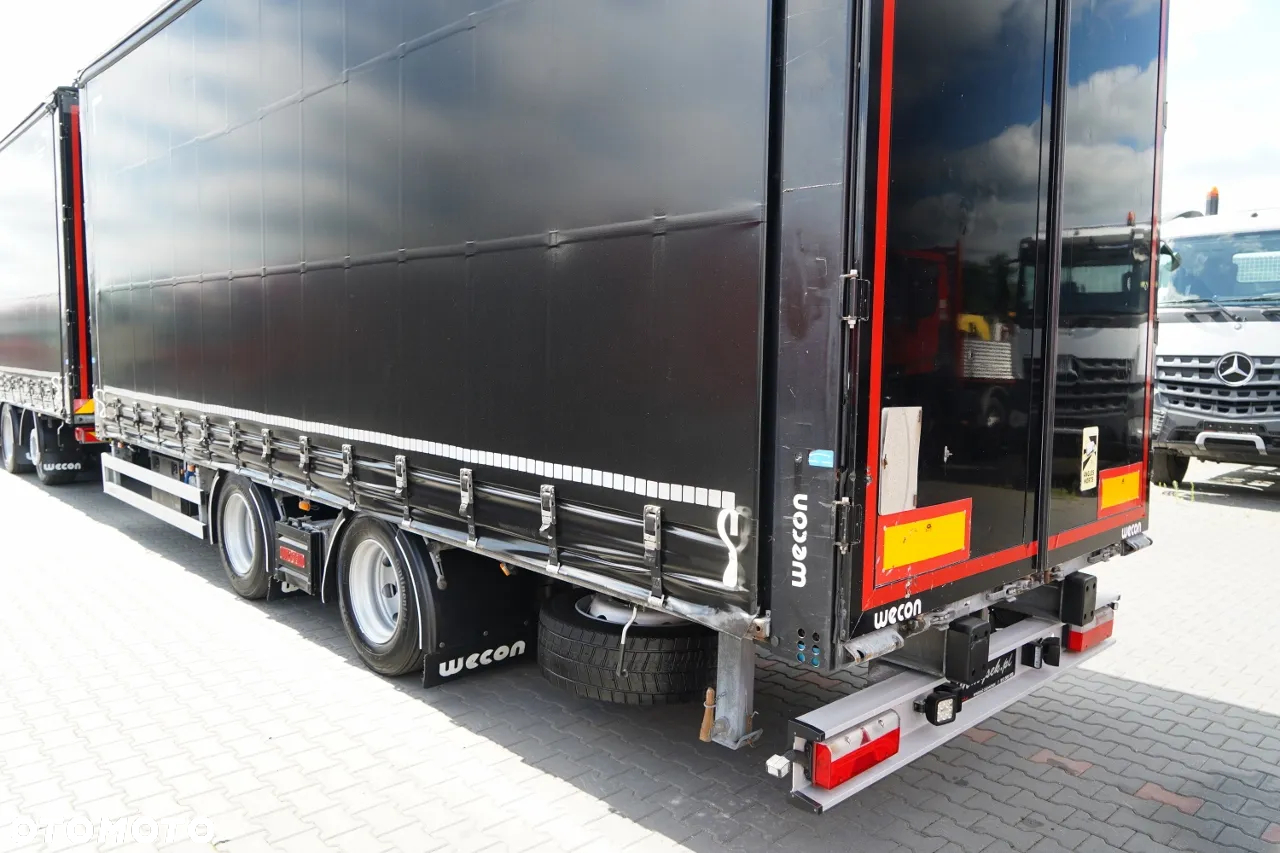DAF XF 480 / KLIMATYZACJA POSTOJOWA /  ZESTAW TANDEM / 120 M3 / PRZEJAZDOWY / Wecon / 2019 / PO KONTRAKCIE SERWISOWYM - 12