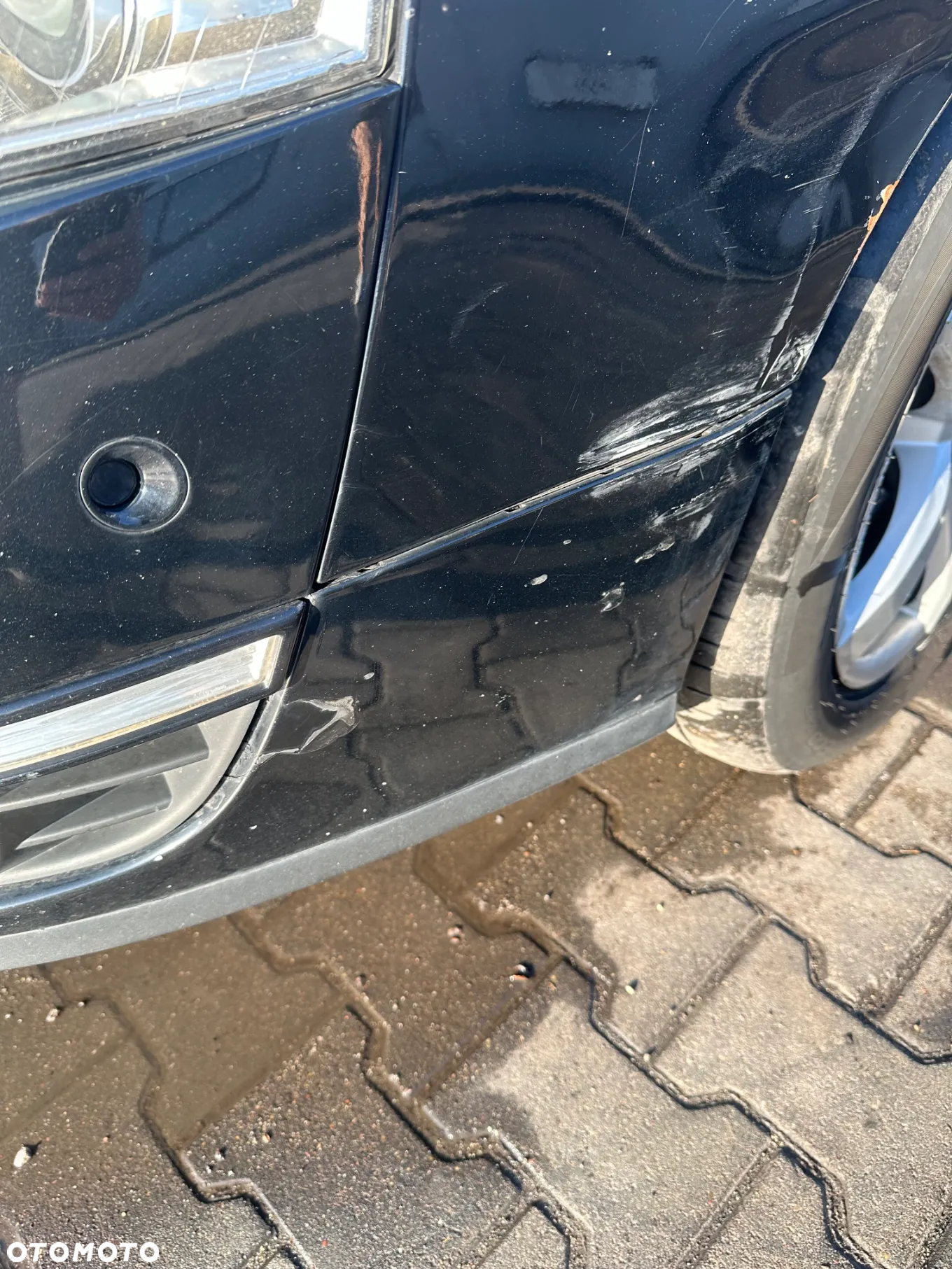 VW PASSAT B6 L041 ZDERZAK PRZEDNI 6xPDC SPRYSKI KOMPLETNY Z GRILLEM - 7