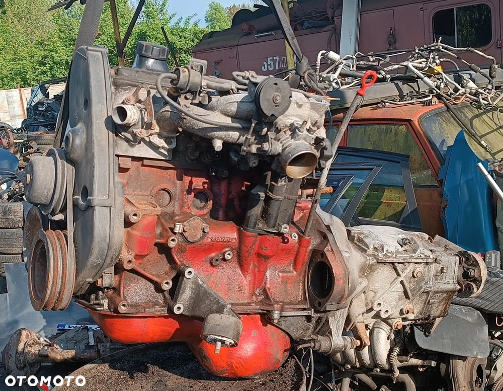 Volvo 740 940 silnik 2,3 skrzynia drzwi błotniki fotele lampy zawieszenie - 10