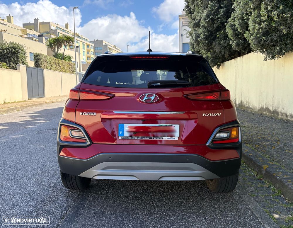 Hyundai Kauai 1.0 T-GDi Premium Pele/Tec.Vermelho - 17