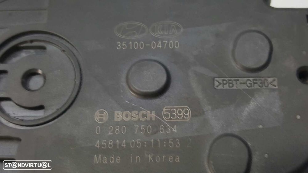 CORPO DE BORBOLETAS HYUNDAI I20 CLASSIC - 6