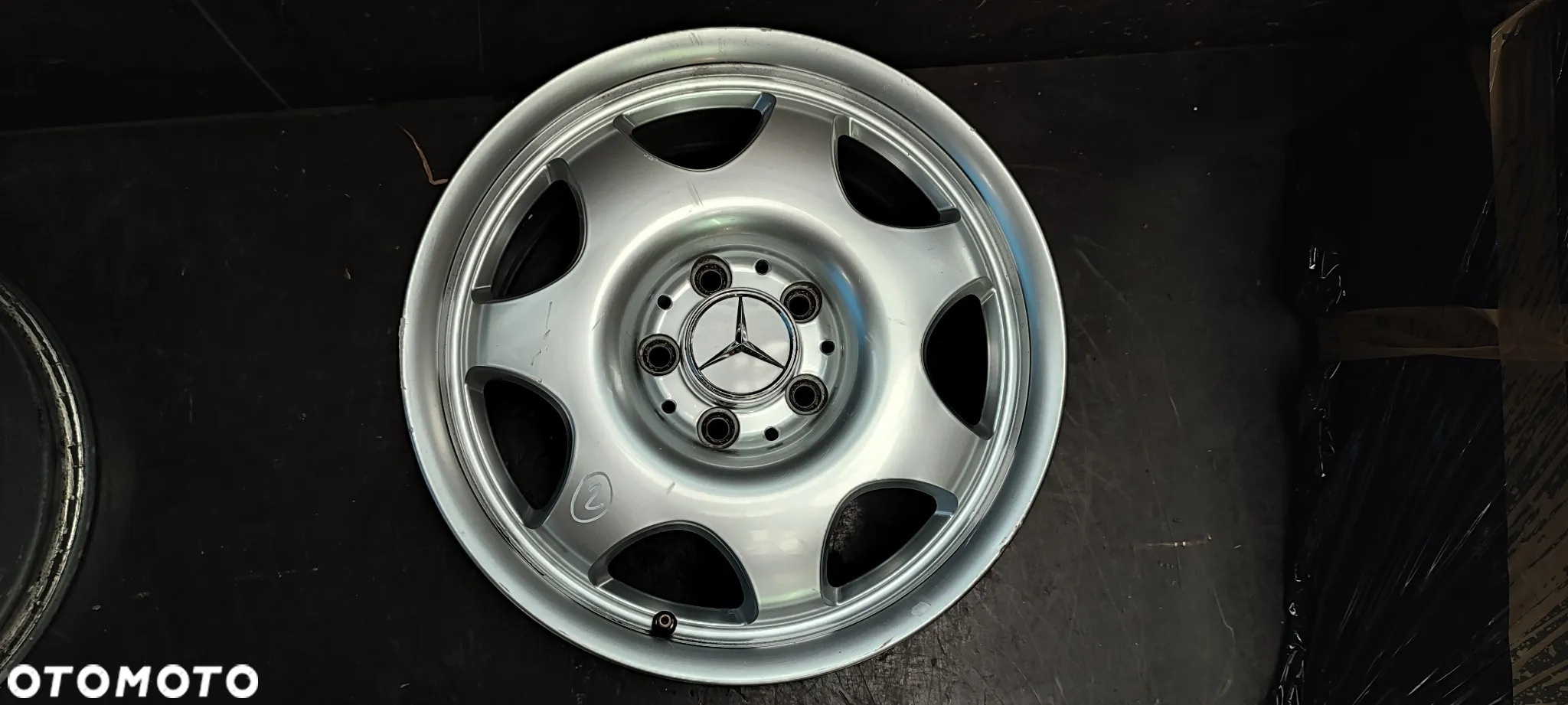 FELGI 5x112 7,5Jx16 CALI  ET42 MERCEDES W211 W212 KOMPLET - 3