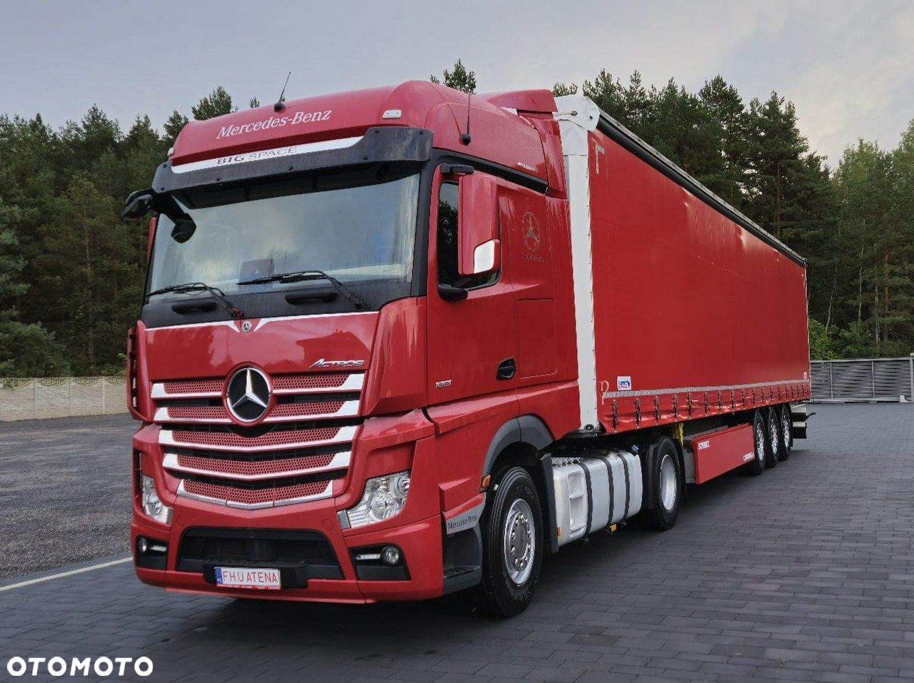 Schmitz Cargobull Firana Standard, Oś podnoszona, Paleciara - 18