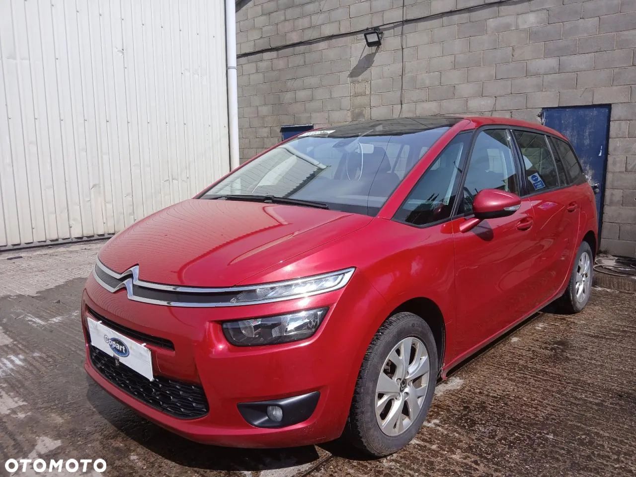 CITROEN C4 GRAND PICASSO II PRZÓD MASKA ZDERZAK LAMPY BŁOTNIKI NADKOLA - 1