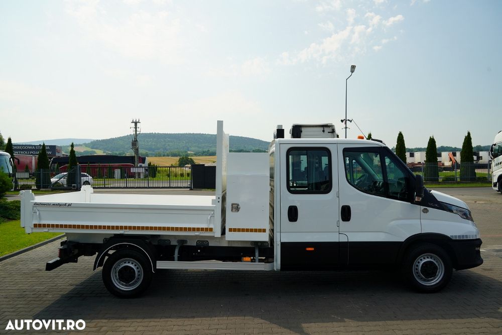 Iveco DAILY 35-140 / BASCULATOR DIN ALUMINIU / 6 LOCURI, REMORCABIL / DOUĂ / MANUAL / IMPORTAT / EURO 6 - 15
