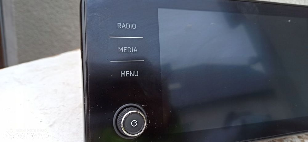 SCALA KAMIQ WYŚWIETLACZ RADIO MIB3 654035869F - 2