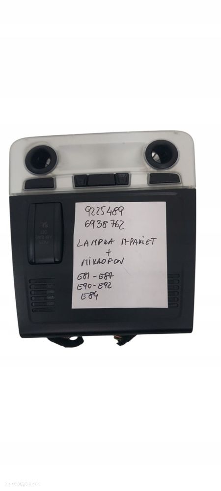 Bmw E87 E90 E92 Lampka Podsufitki Oświetlenia Wnętrza Kabiny Tel 9225489 - 1