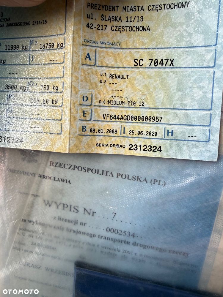 Renault Midlum 12.220 dxi - 12