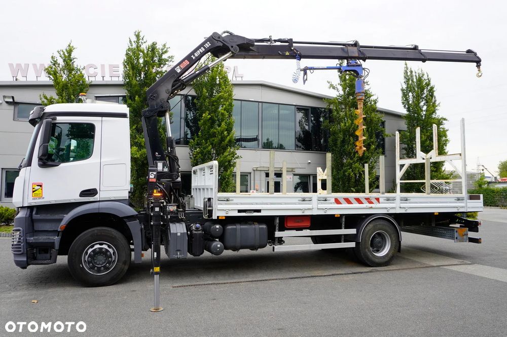 Mercedes-Benz Arocs 1833 4×2 / 50 tys. km! / HDS HIAB X-HIPRO 192 ES-3 / Pilot / Wiertło / 3 szt._260270 - 6