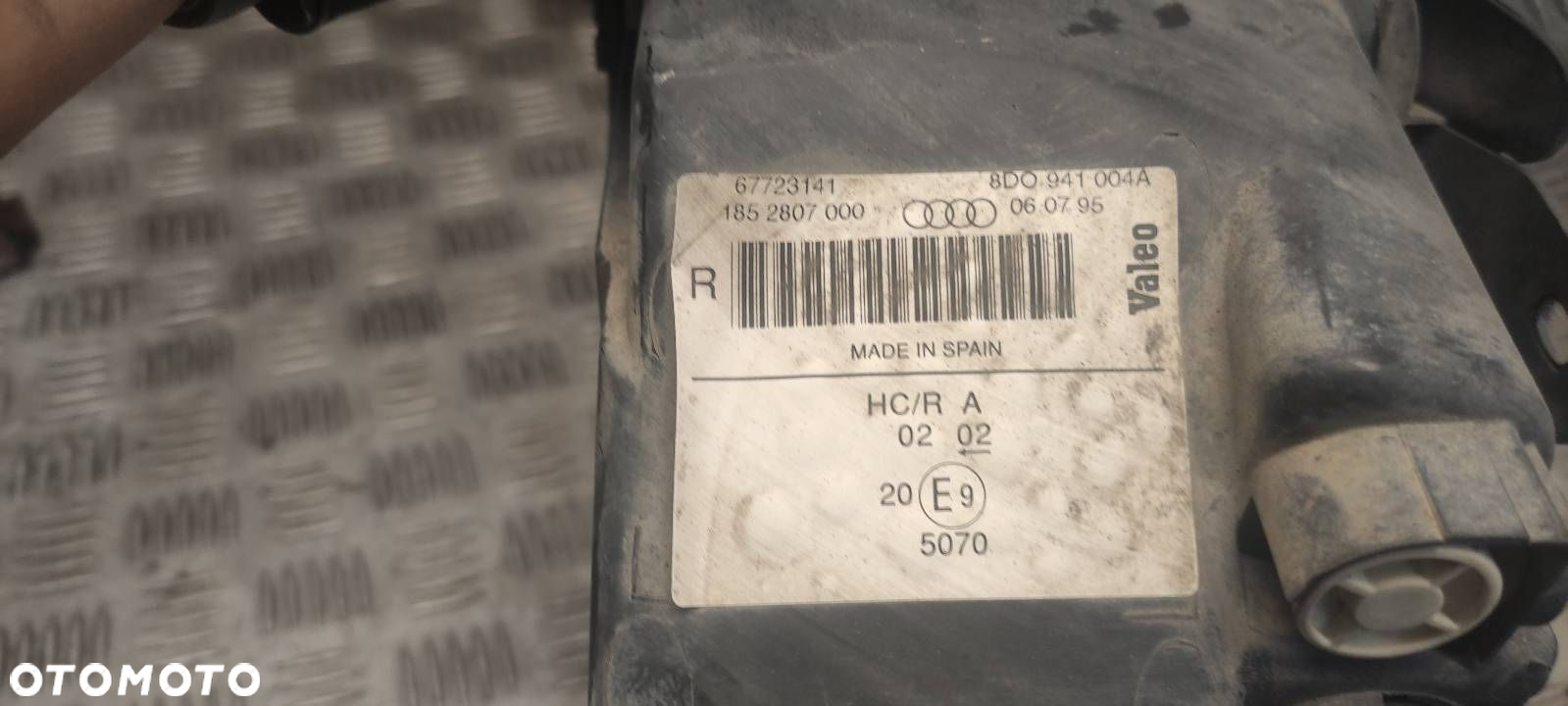LAMPA LEWY PRZÓD + PRAWY PRZÓD AUDI A4 B5 941004A - 3