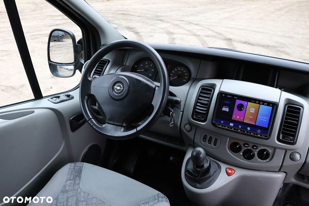 Opel VIVARO LONG 2,5 DTI 135KM Brygadowy 5 Miejsc KLIMA - 23