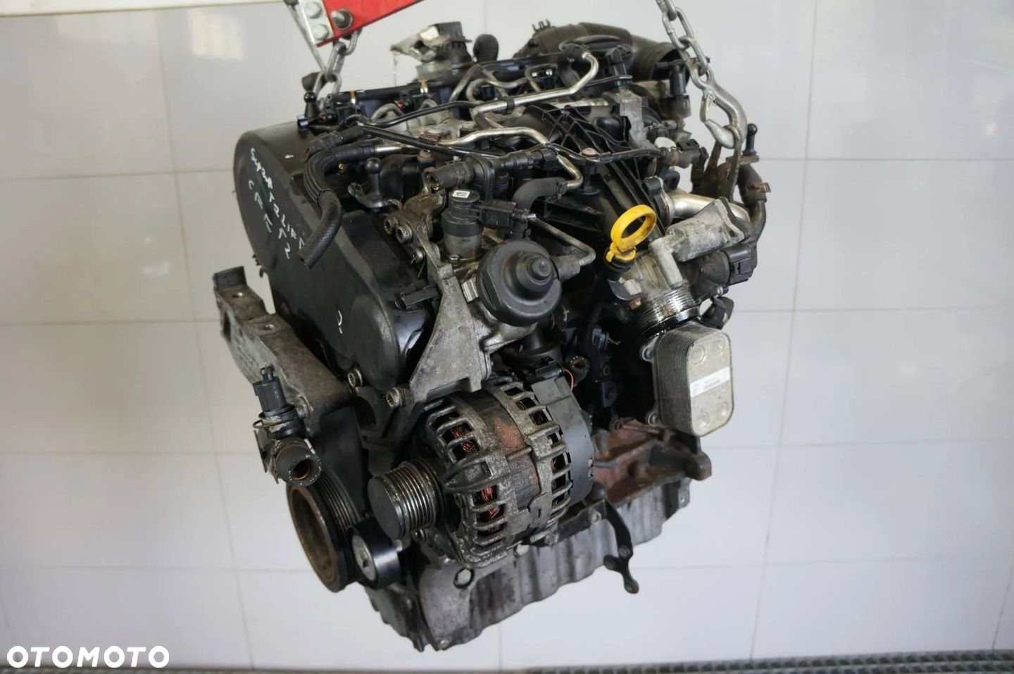 SILNIK KOMPLETNY CFF SKODA SUPERB II 2.0TDI PASSAT - 8