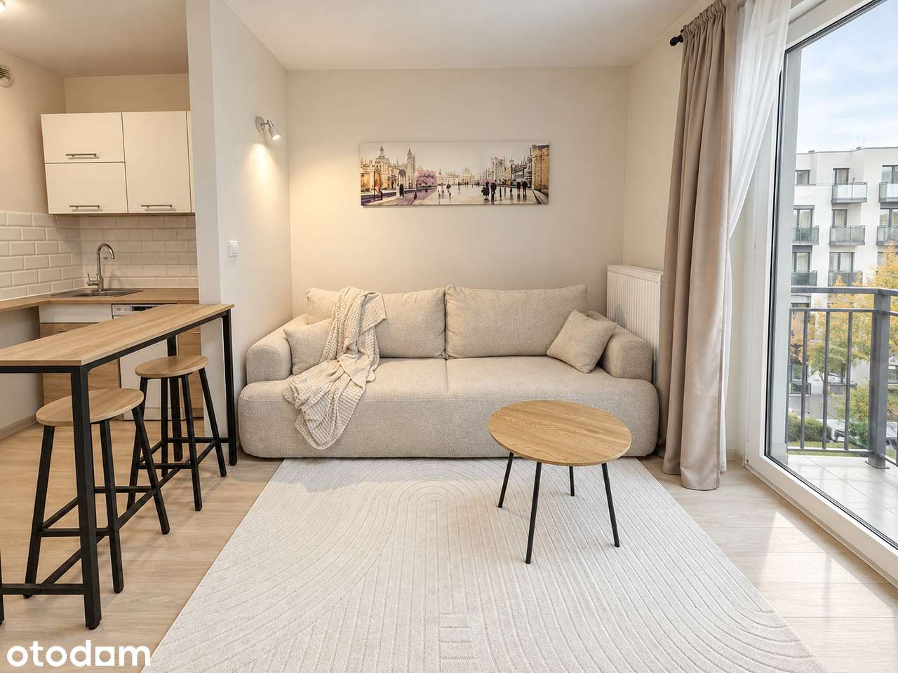 Apartament me 1 dhoma, 28 m²
