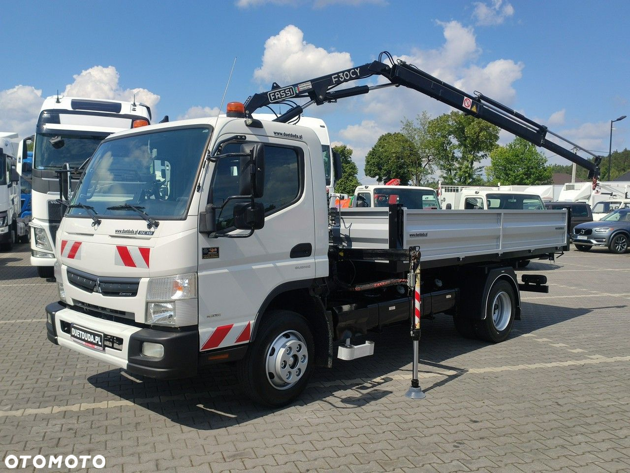 Mitsubishi Canter Fuso 9C18 3.0/180KM Automat, HDS FASSI F30 Wywrotka 3-str - 21