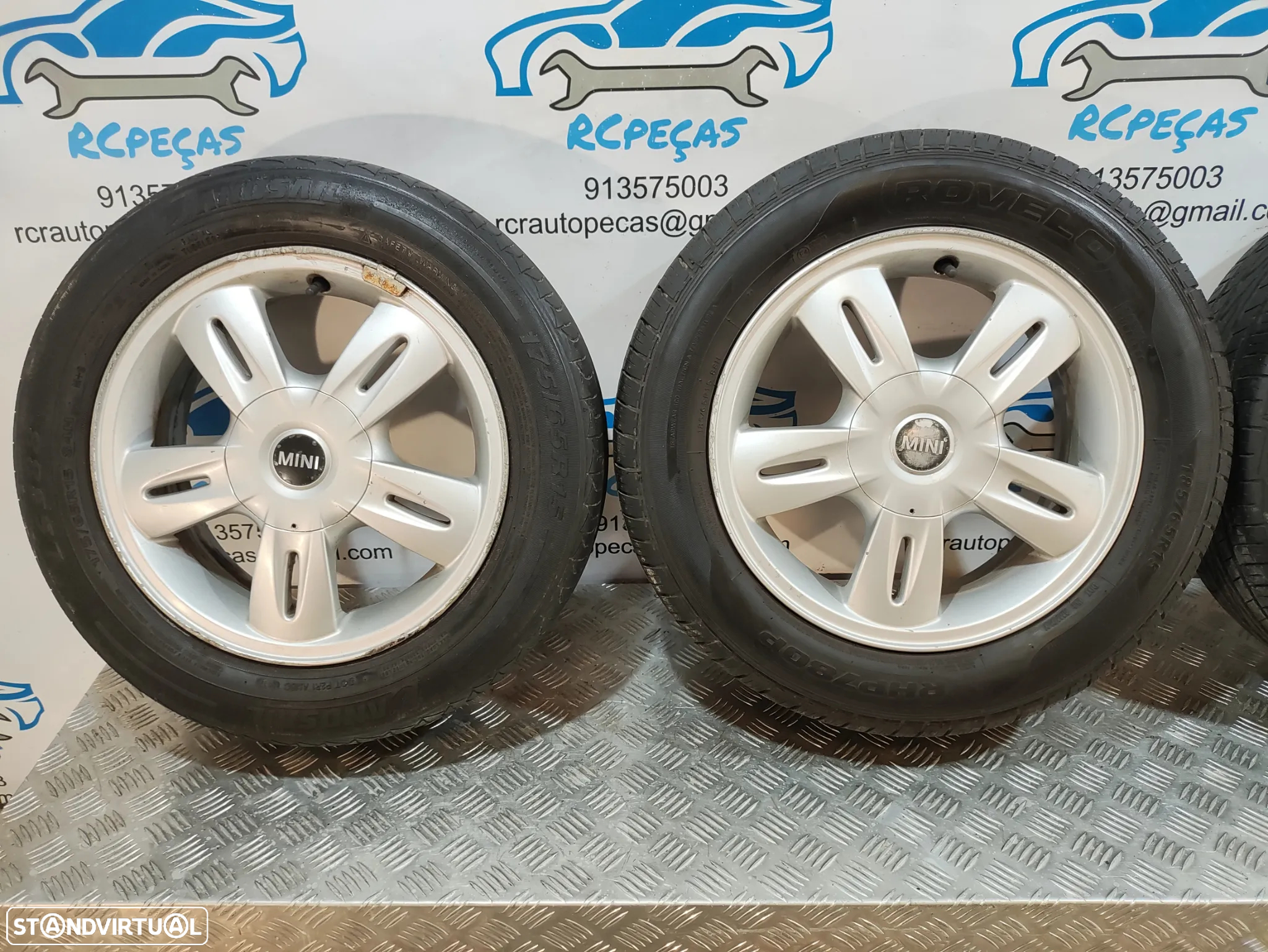 - Conjunto Jantes 15 Mini 5,5J ET45 4X100 6763295 - 5
