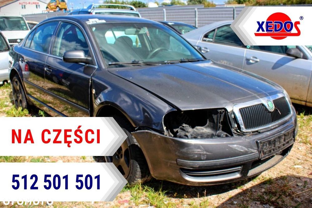Skoda Superb 3U 2006 2.0TDI BSS Sedan (MASKA, ZDERZAK, LAMPA, BŁOTNIK, DRZWI, SZYBA, FOTEL) - 1