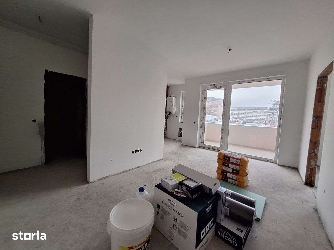 Apartament cu 2 camere, 44,25 mp. balcon, zona Cetatii — fotografia 2