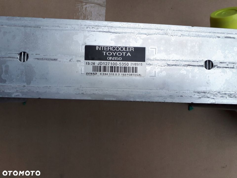 Auris 10-18 1.4 D4D Rura Wąż Przewód Intercooler - 3
