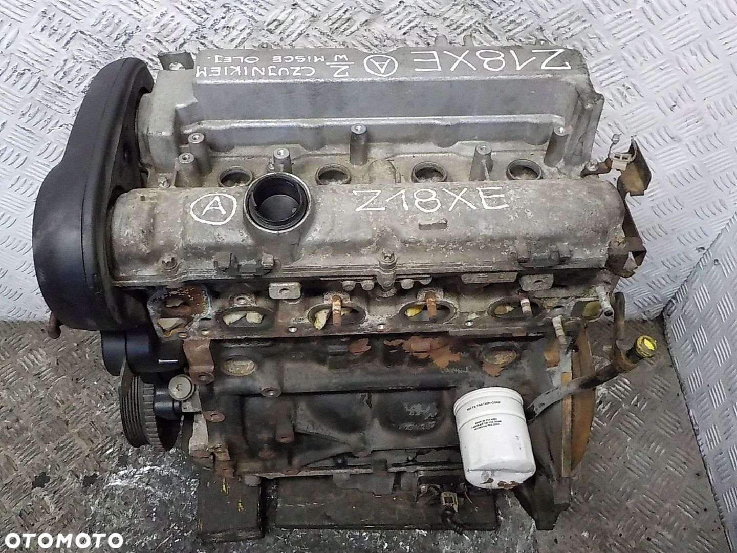OPEL VECTRA C ASTRA G II SILNIK 1.8 16V Z18XE PRZEBIEG 110 TYS - 4