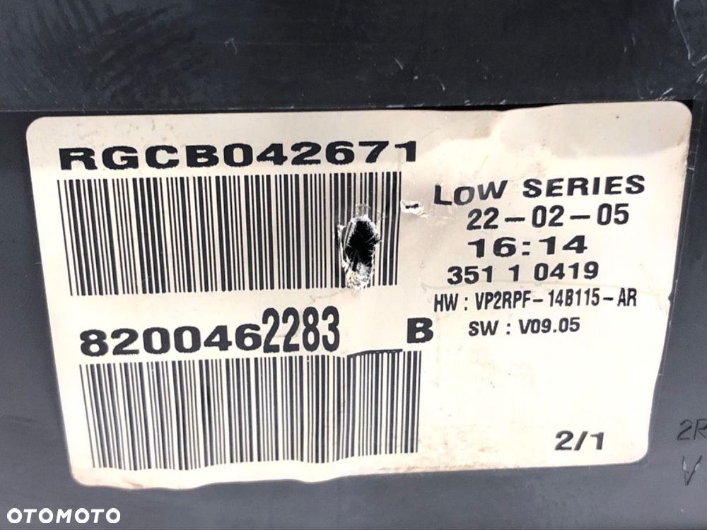 LICZNIK - 45.00 PLN - RENAULT MEGANE II (BM0/1_, CM0/1_) 2001 - 2012 1.9 dCi (BM0G, CM0G) 88 kW [120 - 4