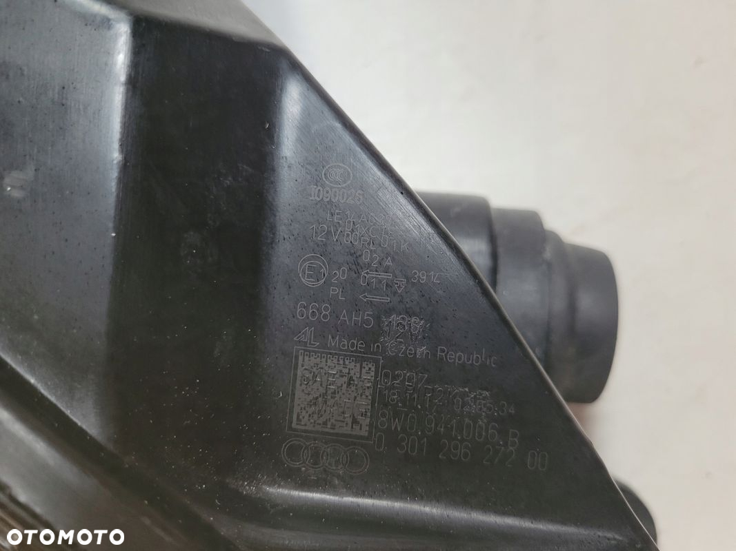 LAMPA a4 b9 xenon led USA 8w0941006b - 6