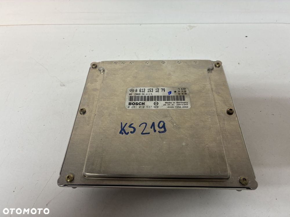 MERCEDES KOMPUTER  STEROWNIK  SILNIKA A6121531279 - 1