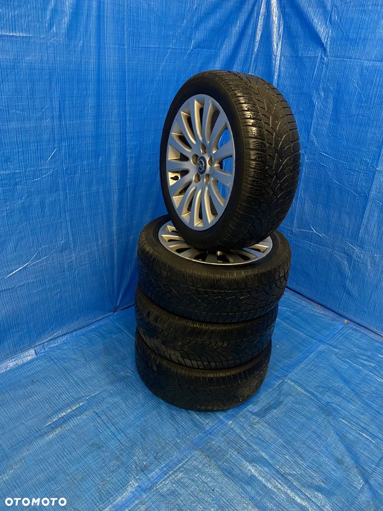 KOŁA KOŁO FELGA ALUMINIOWE ALUSY 18" 5X120; 67,1mm KOMPLET OPONY ZIMOWE DUNLOP 3,2mm OPEL INSIGNIA A  BMW - 6
