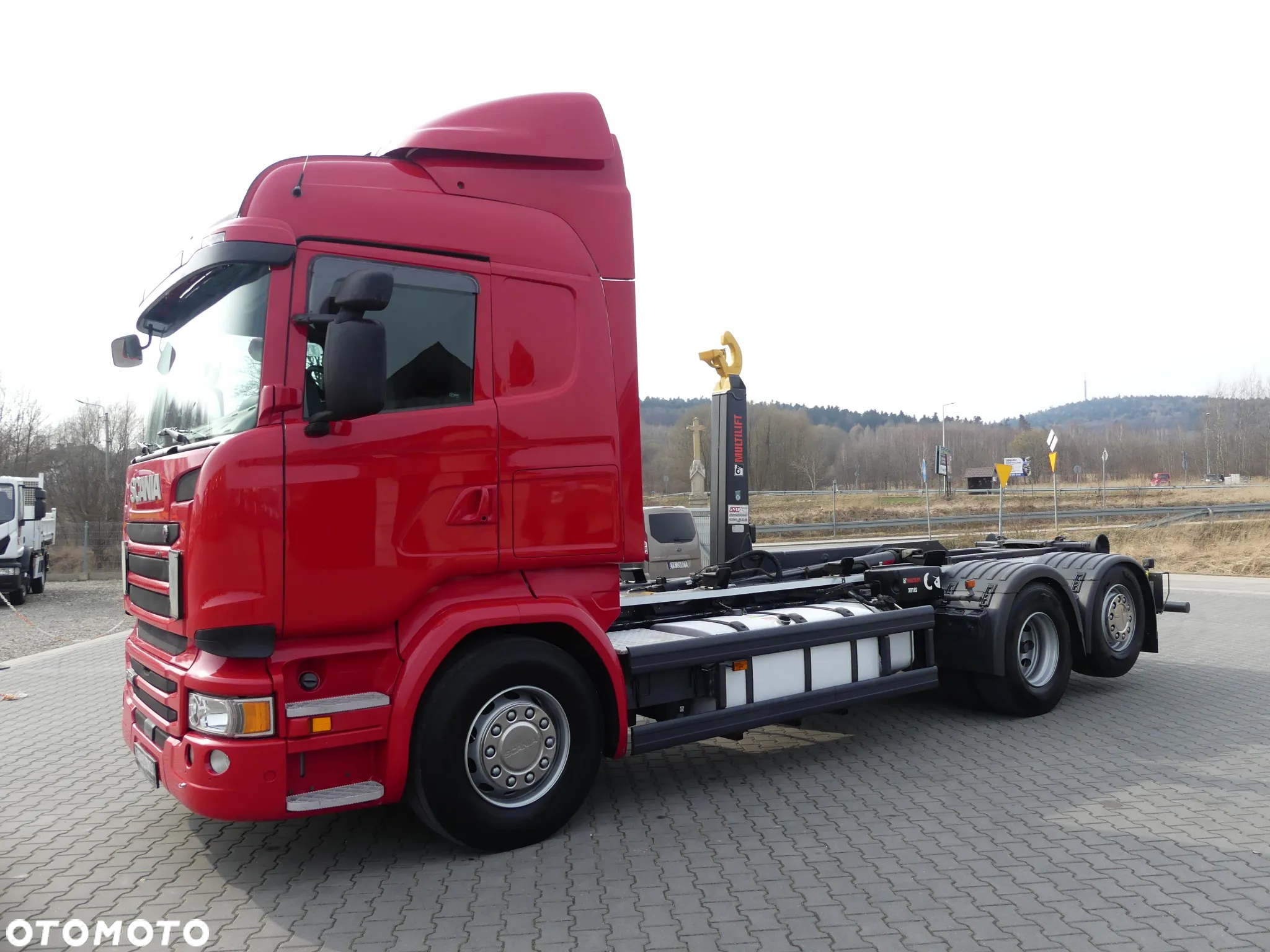 Scania R 490 / 6x2 / HAKOWIEC / HIAB MULTILIFT 18T / RETARDER / - 6