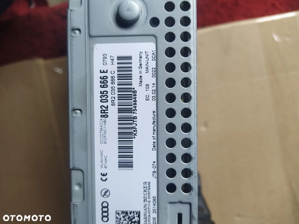Radio nawigacja audi a4 b8 lift 8R2035666E - 3