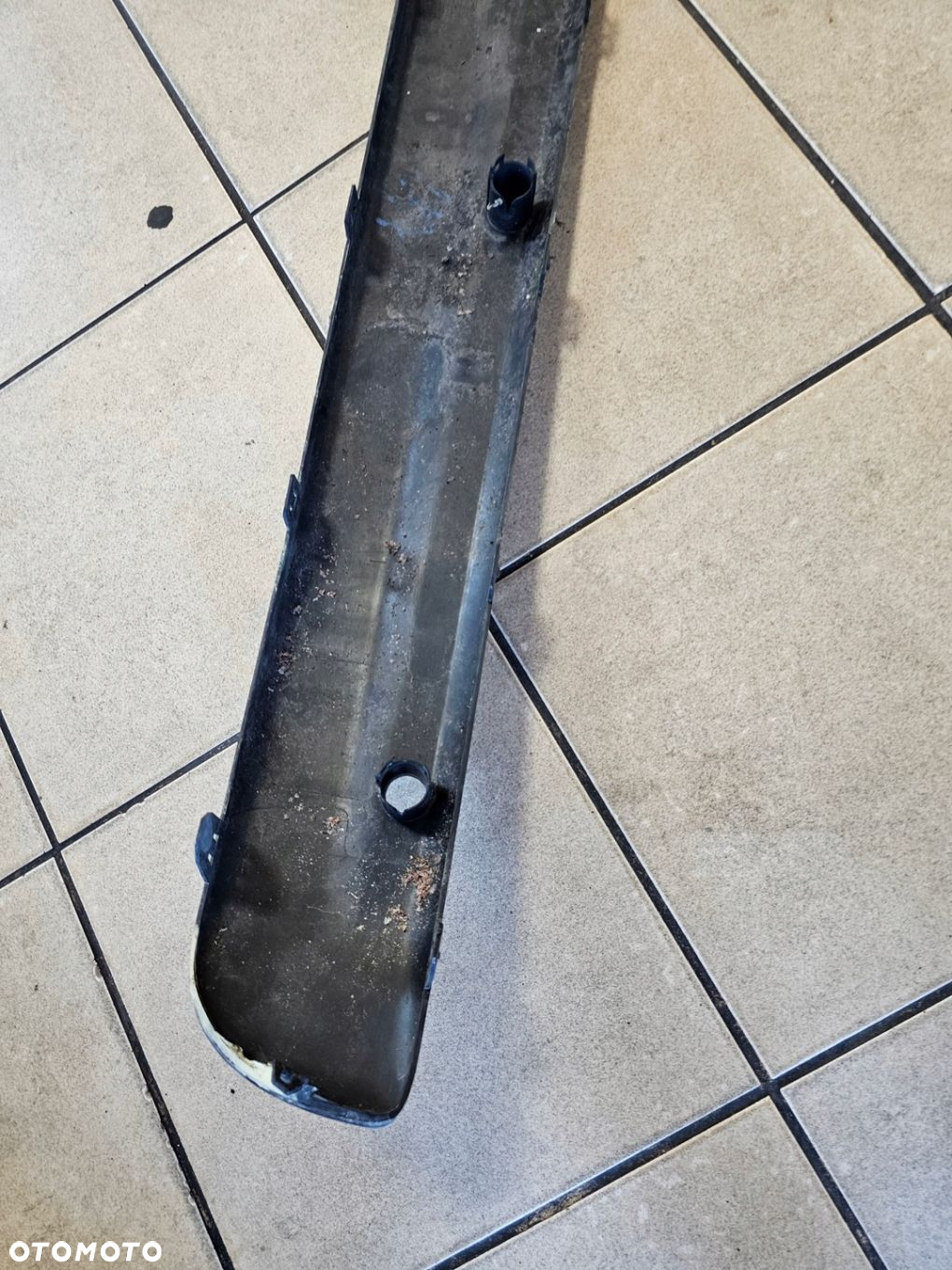 LISTWA NAKŁADKA ZDERZAKA TYŁ PEUGEOT 207 07 GTI GT LIFT CZARNY 3D HB EXLD - 6