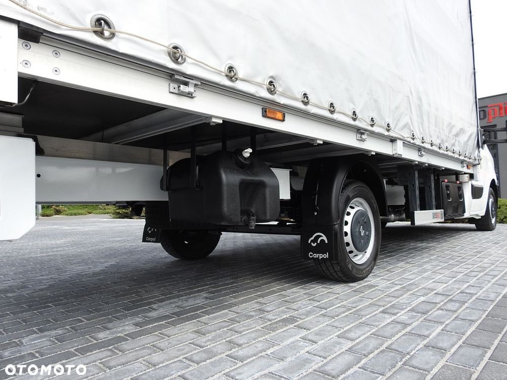 Renault MASTER PLANDEKA 10 PALET WEBASTO TEMPOMAT KLIMATYZACJA LEDY PNEUMATYKA  165KM - 18