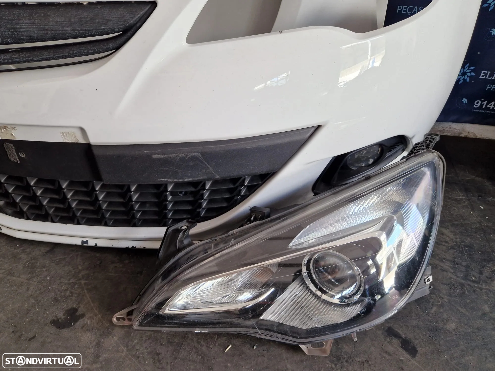 Frente completa usada OPEL ASTRA J GTC OPC LINE 3 PORTAS capot parachoques oticas guardalamas - 4
