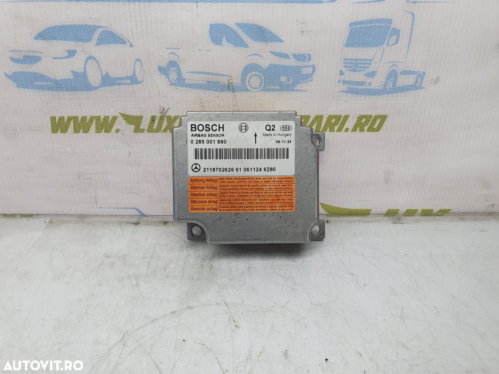 Calculator airbag 2118702626 Mercedes-Benz E-Class W211 [facelift] [2 - 1